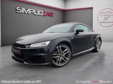 Audi tt coupe audi tt  s line 1.8 tfsi 180 s tronic 7 occasion simplicicar rouen simplicicar simplicibike france