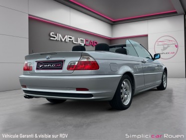 Bmw serie 3 cab e46 320 ci occasion simplicicar rouen simplicicar simplicibike france