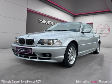 Bmw serie 3 cab e46 320 ci occasion simplicicar rouen simplicicar simplicibike france