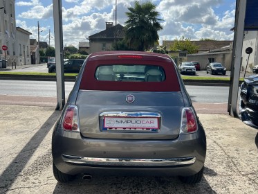 Fiat 500 1.2 8v 69 ch ss lounge occasion simplicicar livry gargan simplicicar simplicibike france