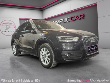 Audi q3 q3 2.0 tdi 177 ch quattro ambition luxe s tronic 7 occasion montpellier (34) simplicicar simplicibike france