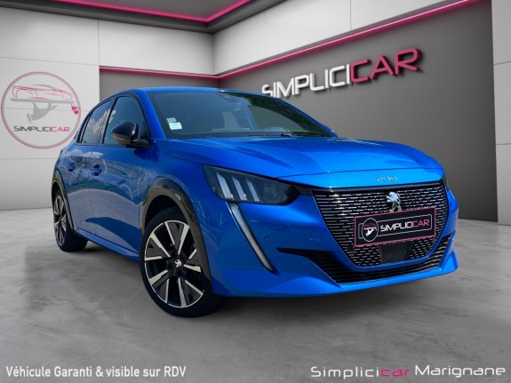 Peugeot 208 puretech 100 gt line distribution neuve/camera/carplay - garantie 12 mois - occasion simplicicar marignane ...