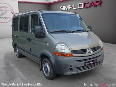 Renault master combi l1h1 2t8 2.5 dci 120cv / tpmr occasion simplicicar lille  simplicicar simplicibike france