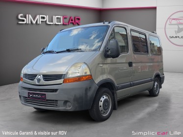 Renault master combi l1h1 2t8 2.5 dci 120cv / tpmr occasion simplicicar lille  simplicicar simplicibike france