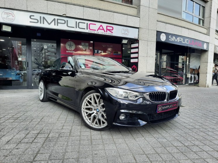 Bmw serie 4 cabriolet f33 435i 3.0l 306 pack m garantie 1an occasion montreuil (porte de vincennes)(75) simplicicar...