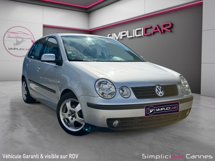 Volkswagen polo 1.4 16v - 75 occasion simplicicar frejus  simplicicar simplicibike france