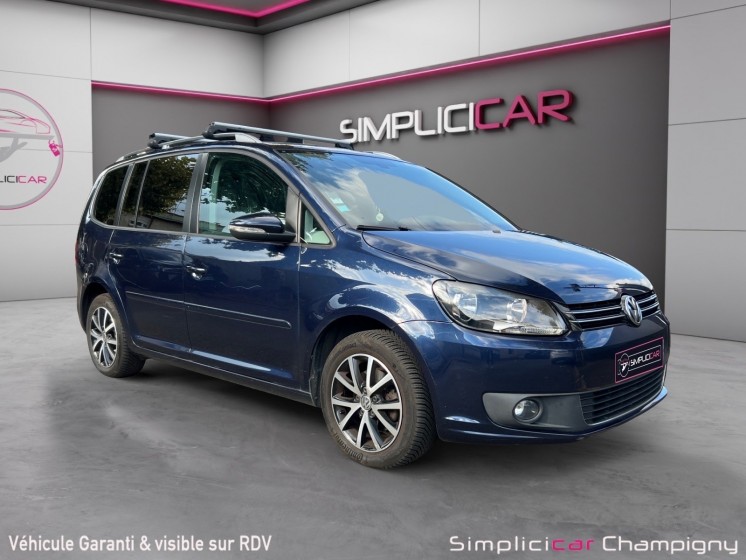 Volkswagen touran 1.6 tdi 105 cv bluemotion confortline 7 places occasion champigny-sur-marne (94) simplicicar simplicibike...