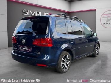 Volkswagen touran 1.6 tdi 105 cv bluemotion confortline 7 places occasion champigny-sur-marne (94) simplicicar simplicibike...