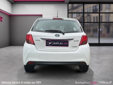 Toyota yaris hybride lca 2016 100h dynamic, garantie 12 mois, caméra de recule, bluetooth occasion simplicicar villejuif ...