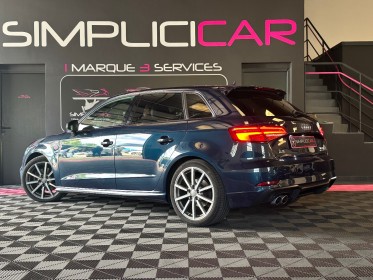 Audi a3 sportback 2.0 tfsi 190 s tronic 7 quattro s line garantie 12 mois occasion  simplicicar aix les bains simplicicar...