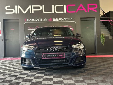 Audi a3 sportback 2.0 tfsi 190 s tronic 7 quattro s line garantie 12 mois occasion  simplicicar aix les bains simplicicar...