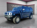 Hummer h2 pacific blue 530cv occasion simplicicar marignane  simplicicar simplicibike france