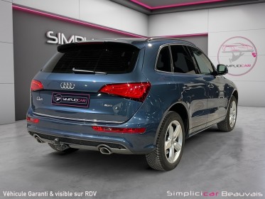 Audi q5 v6 3.0 tdi clean diesel 258 quattro s tronic 7 s line occasion parc voitures beauvais simplicicar simplicibike france