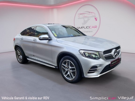 Mercedes glc coupe 250 d 9g-tronic 4matic sportline, camera de recul, toit ouvrant, véhicule vendue avec garantie 12 mois...