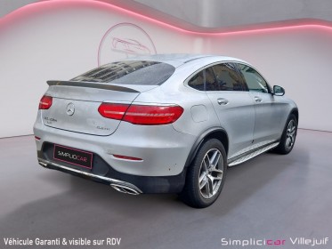 Mercedes glc coupe 250 d 9g-tronic 4matic sportline, camera de recul, toit ouvrant, véhicule vendue avec garantie 12 mois...