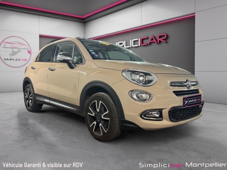 Fiat 500x my17 1.4multiair 140ch toit ouvrant camÉra de recul carplay sieges et volant chauffants dÉtecteurs angles morts...