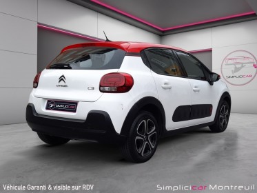 Citroen c3 c3 bluehdi 100 ss feel business occasion montreuil (porte de vincennes)(75) simplicicar simplicibike france