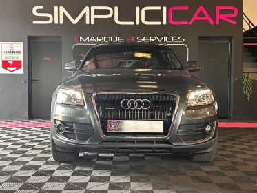 Audi q5 v6 3.0 tdi 240 dpf quattro s line s tronic 7 garantie 12 mois occasion  simplicicar aix les bains simplicicar...