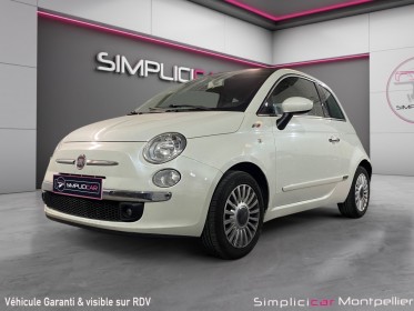 Fiat 500 cabriolet - 95ch 1.3 multijet - lounge occasion montpellier (34) simplicicar simplicibike france