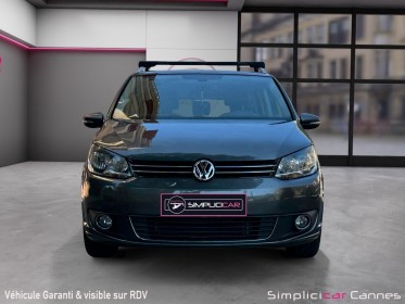 Volkswagen touran 1.6 tdi 105 fap life bluemotion occasion cannes (06) simplicicar simplicibike france