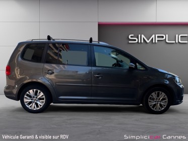 Volkswagen touran 1.6 tdi 105 fap life bluemotion occasion cannes (06) simplicicar simplicibike france