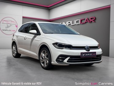 Volkswagen polo style 1.0 tsi 110 ss dsg7 occasion cannes (06) simplicicar simplicibike france