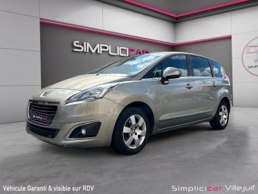 Peugeot 5008 1.6 hdi 115ch fap bvm6 style 7pl occasion simplicicar villejuif  simplicicar simplicibike france