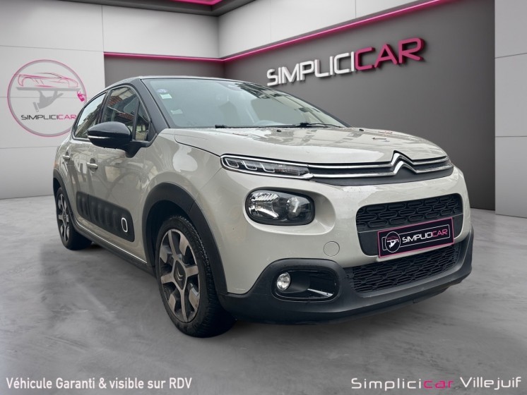 Citroen c3 business puretech 110 ss eat6 shine business. carplay, radar de recul occasion simplicicar villejuif  simplicicar...