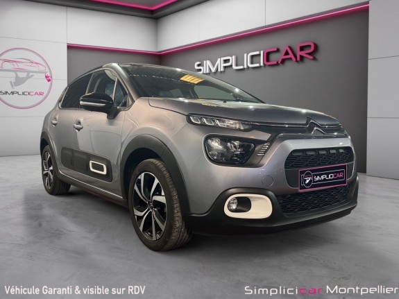 Citroen c3 c3 bluehdi 100ch bvm6 shine carplay occasion montpellier (34) simplicicar simplicibike france