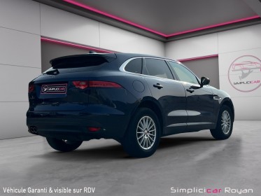 Jaguar f-pace 2.0 d - 180 ch 2wd bva8 garantie 1 an occasion simplicicar royan simplicicar simplicibike france