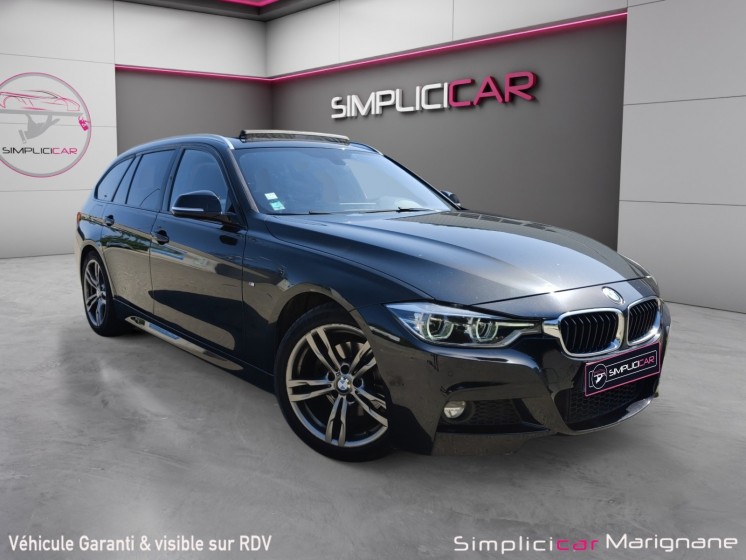 Bmw serie 3 touring f31 lci 320d 190 ch pack m sport/toit ouvrant/camera recul/garantie 12mois occasion simplicicar marignane...