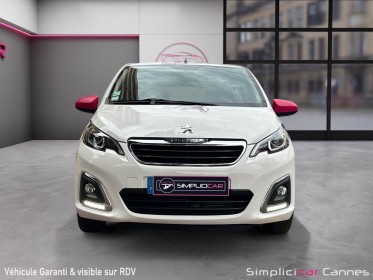 Peugeot 108 1.2 puretech 82ch bvm5 allure occasion cannes (06) simplicicar simplicibike france