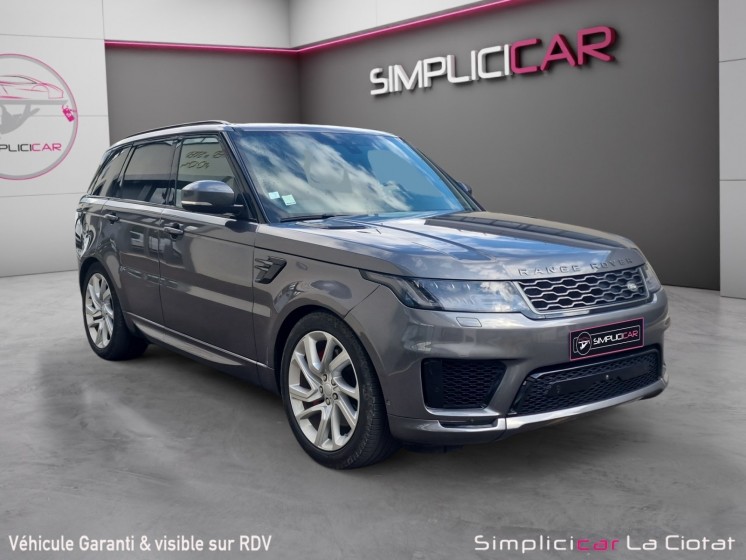 Land rover range rover sport mark viii p400e phev 2.0l 404ch hse dynamic occasion simplicicar la ciotat simplicicar...