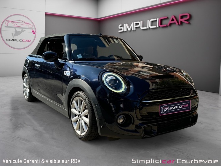 Mini cooper s cabriolet 192ch full option - garantie 12 mois occasion simplicicar courbevoie simplicicar simplicibike france