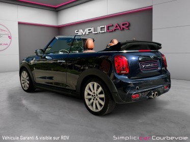 Mini cooper s cabriolet 192ch full option - garantie 12 mois occasion simplicicar courbevoie simplicicar simplicibike france