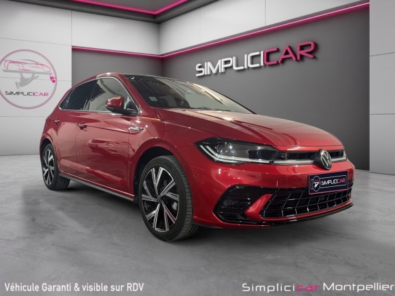 Volkswagen polo 1.0l tsi 110ch - r-line dsg7  - toit ouvrant occasion montpellier (34) simplicicar simplicibike france