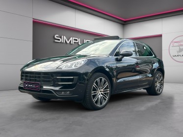 Porsche macan turbo 3.6 v6 400 ch pdk toit ouvrant pano attelage amovible pack chrono et garantie 1an occasion  simplicicar...