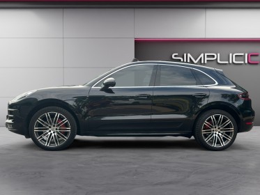 Porsche macan turbo 3.6 v6 400 ch pdk toit ouvrant pano attelage amovible pack chrono et garantie 1an occasion  simplicicar...