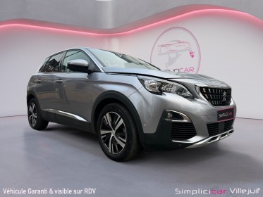 Peugeot 3008 2018 130 cv allure carplay, caméra recul, full entretien peugeot, garantie 12 mois occasion simplicicar...