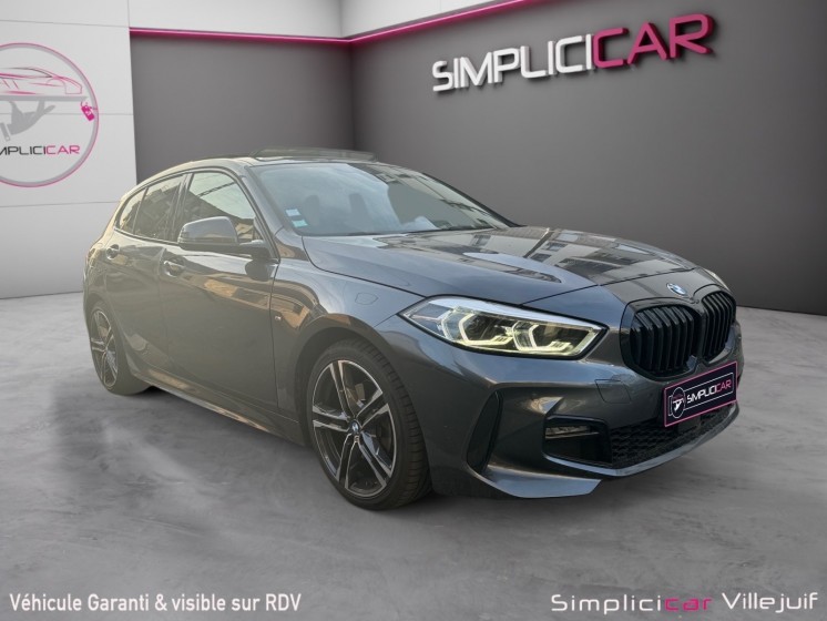 Bmw serie 1 f40 118i 140 cv dkg7 m sport toit ouvrant, carplay, caméra recul, sièges cuir, garantie 12 mois occasion...