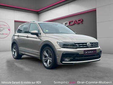 Volkswagen tiguan 2.0 tdi 150 dsg7 carat occasion simplicicar brie-comte-robert simplicicar simplicibike france