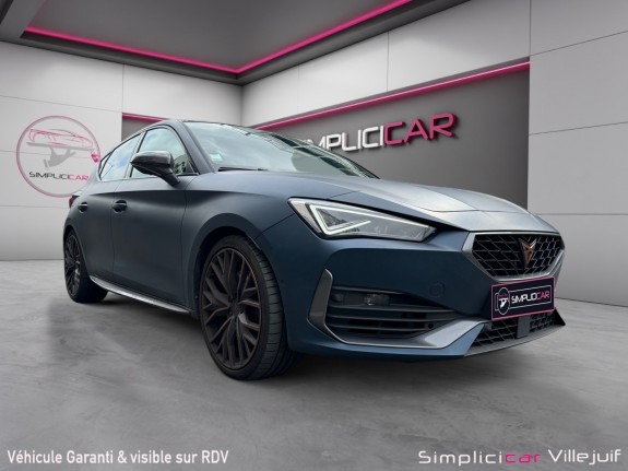 Cupra leon 2.0 tsi 300 ch dsg7 vz cup - sièges sport - toit ouvrant - carplay - 1er main occasion simplicicar villejuif ...