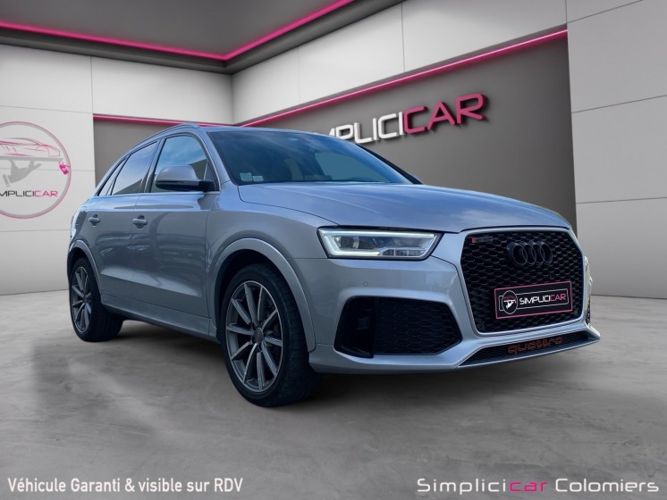 Audi rs q3 2.5 tfsi 340 quattro s-tronic occasion simplicicar colomiers  simplicicar simplicibike france