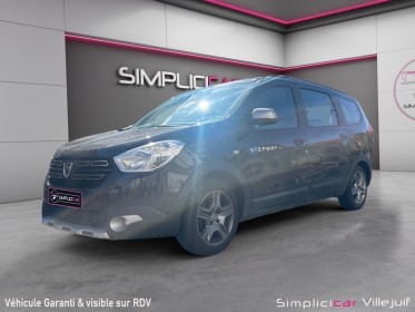 Dacia lodgy blue dci 115 7 places stepway, caméra de recul, entretien dacia, garantie 12 mois occasion simplicicar villejuif...