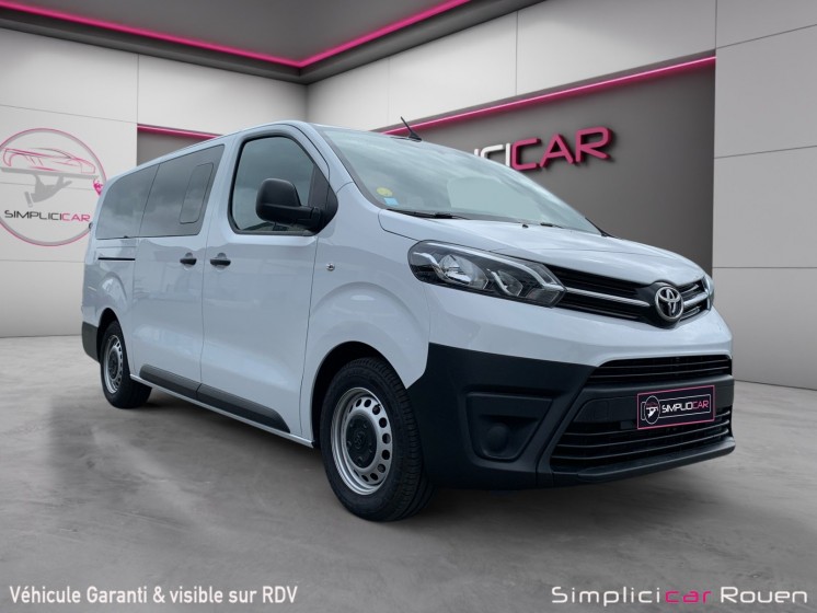 Toyota proace verso rc23 long 2.0l 140 d-4d bvm6 dynamic connect tva récupérable occasion simplicicar rouen simplicicar...