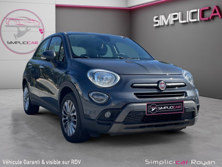 Fiat 500x my19 1.0 firefly turbo t3 120 ch cross garantie 12 mois occasion simplicicar royan simplicicar simplicibike france