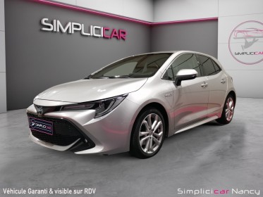 Toyota corolla hybride 184h design // origine france // aucun frais a prevoir // garantie 12 mois occasion simplicicar nancy...