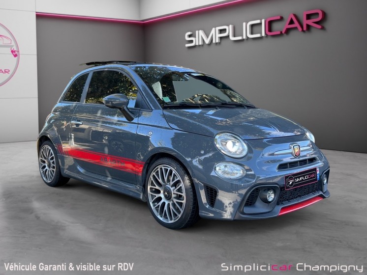 Abarth 595 my16 1.4 turbo 16v t-jet 145 ch - toit ouvrant - beats - nardo occasion champigny-sur-marne (94) simplicicar...