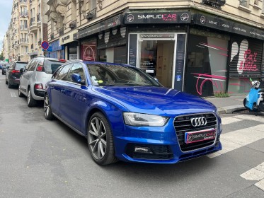 Audi a4 a4 2.0 tdi 190  s tronic 7 s line occasion paris 15ème (75) simplicicar simplicibike france