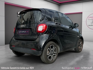 Smart fortwo coupe 0.9 90 ch ss ba6 prime - toit panoramique - caméra de recul occasion simplicicar villejuif  simplicicar...